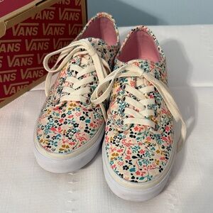 Vans Multicolor Floral Canvas Shoes